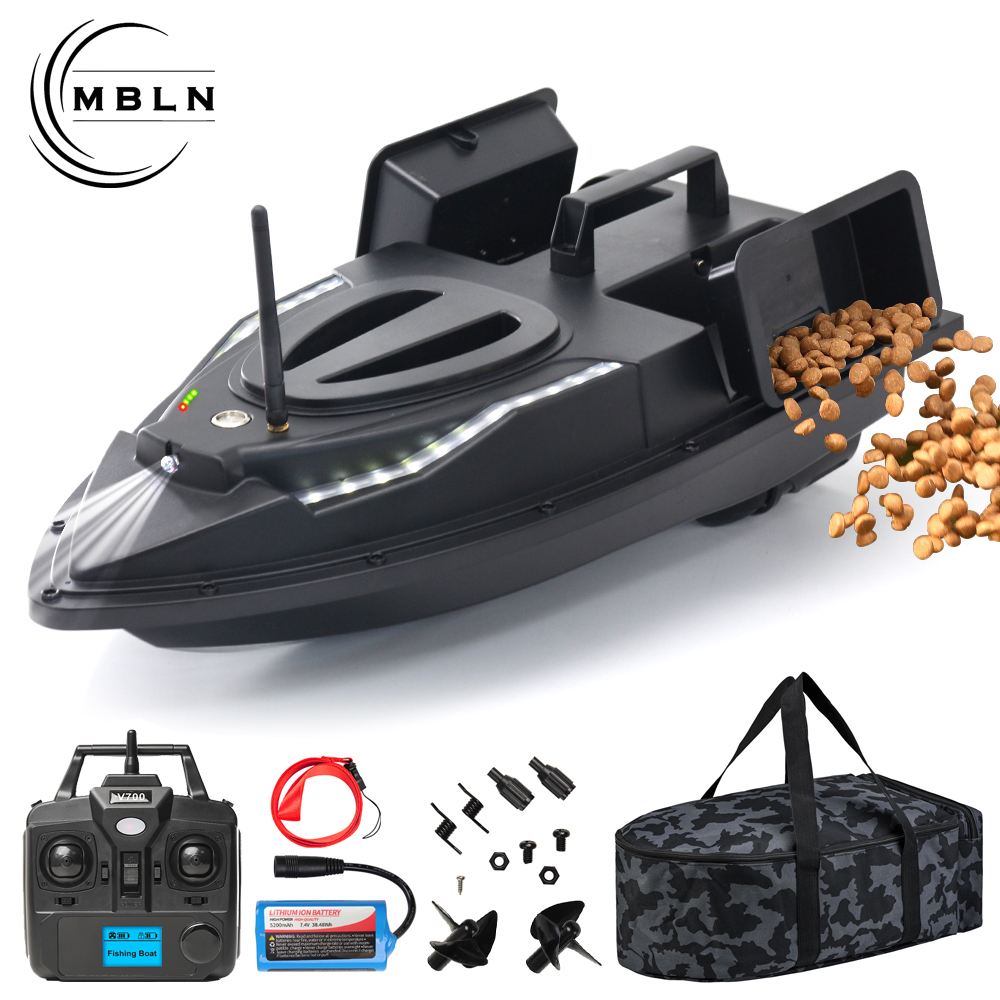 Fish Finder Battery - Brand,Fishing Bait Boat,Dual Motors,Steering Tail Light,Cruise