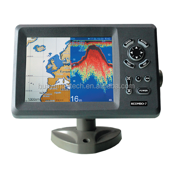 Fish Finder Transducer - Kcombo-7 7inch ONWA GPS Plotter /