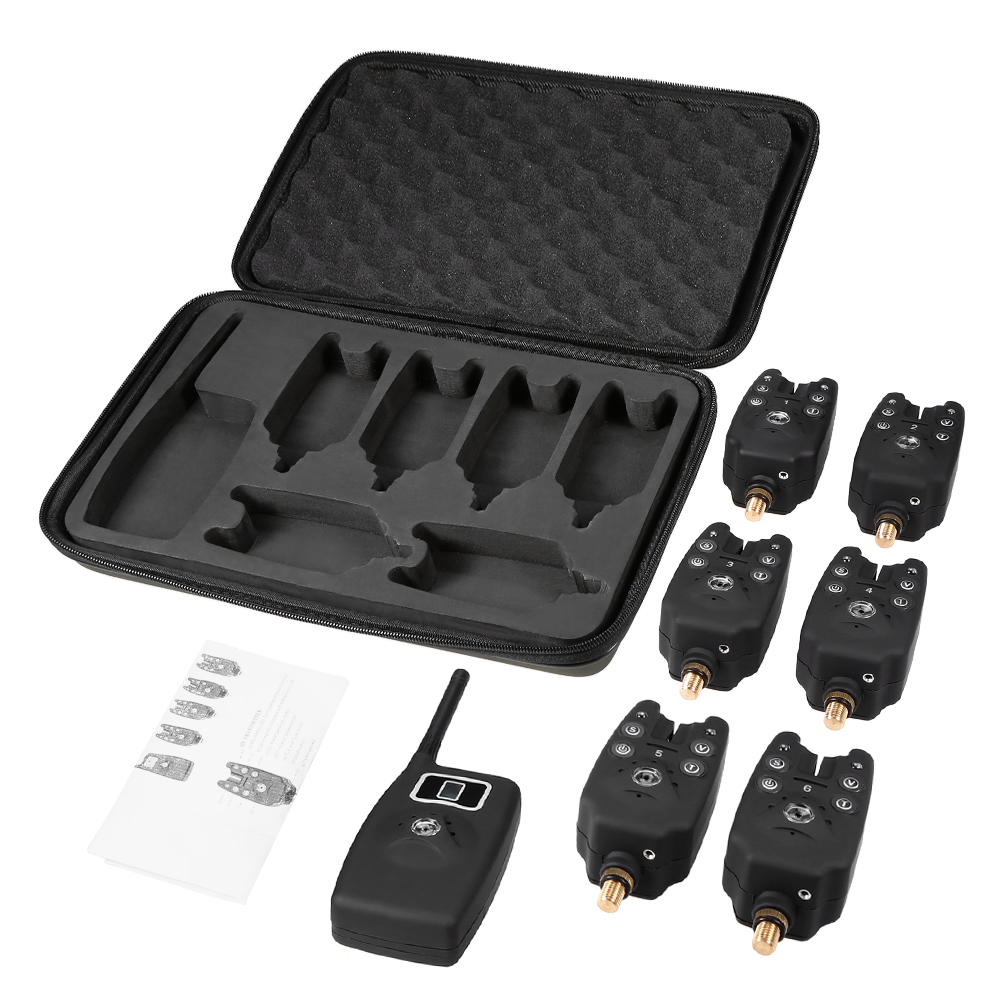 Bite Indicator - Lixada Wireless Fishing Bite Alarms Set