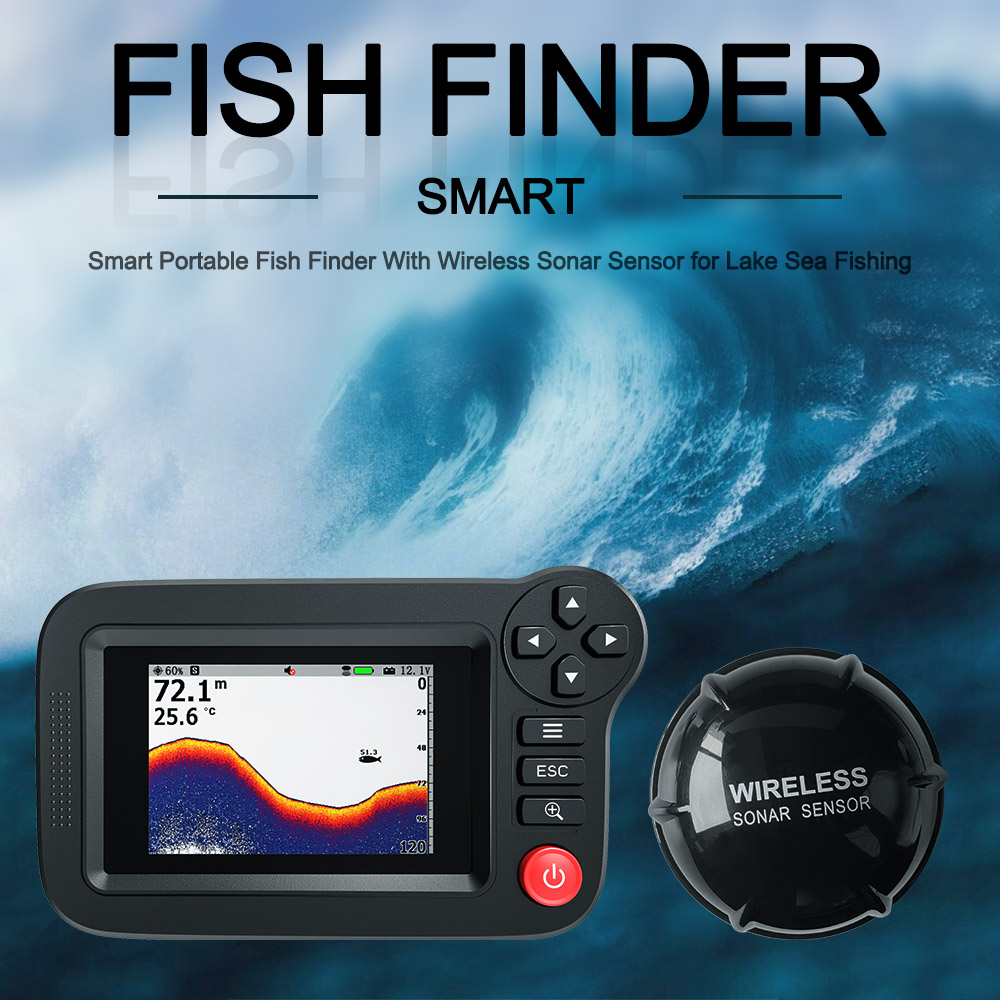 Smart Fish Finder - Portable F - огляд і ціна Fish Finder Transducer