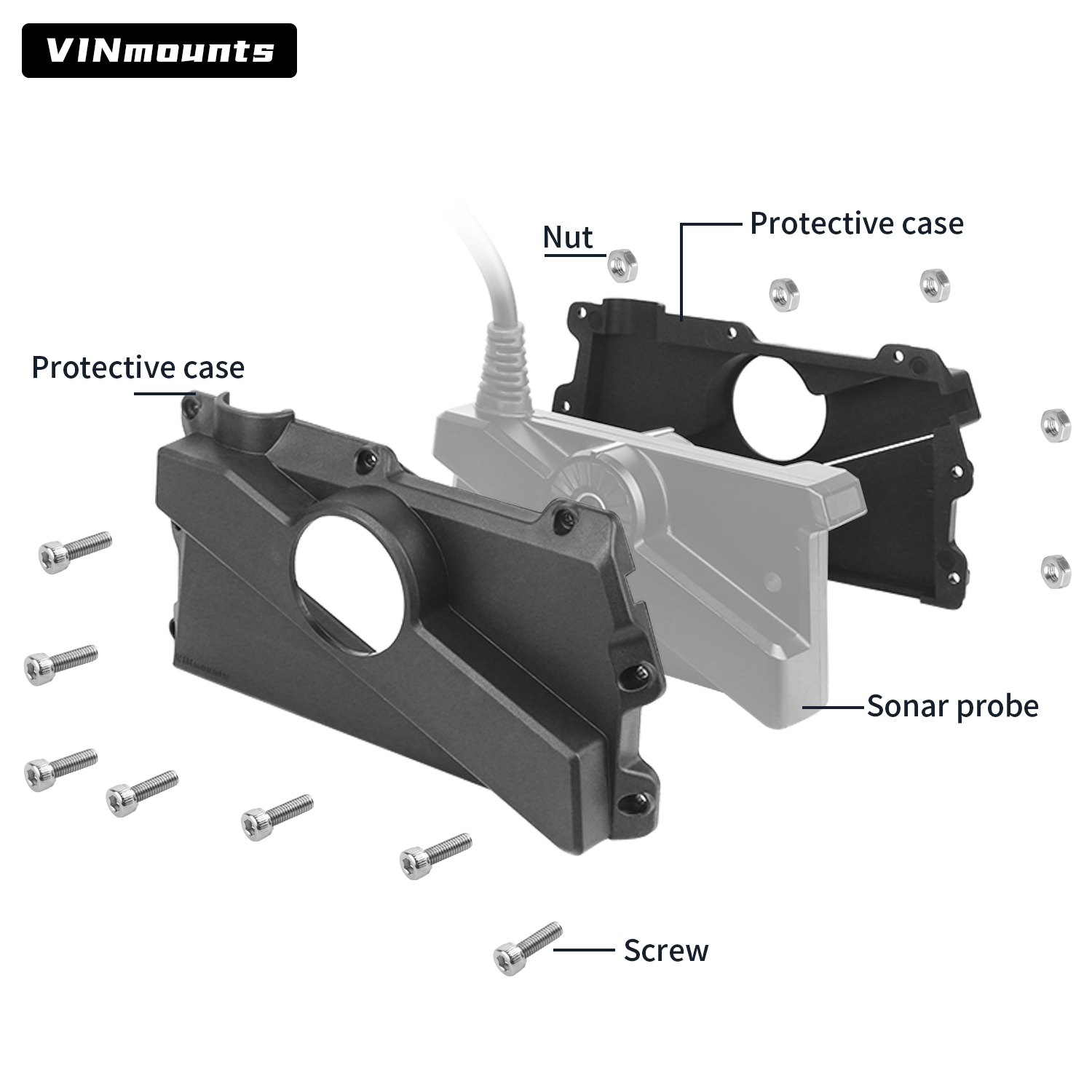 VIN Mounts Garmin LVS34 LiveSc - огляд і ціна Fish Finder Transducer