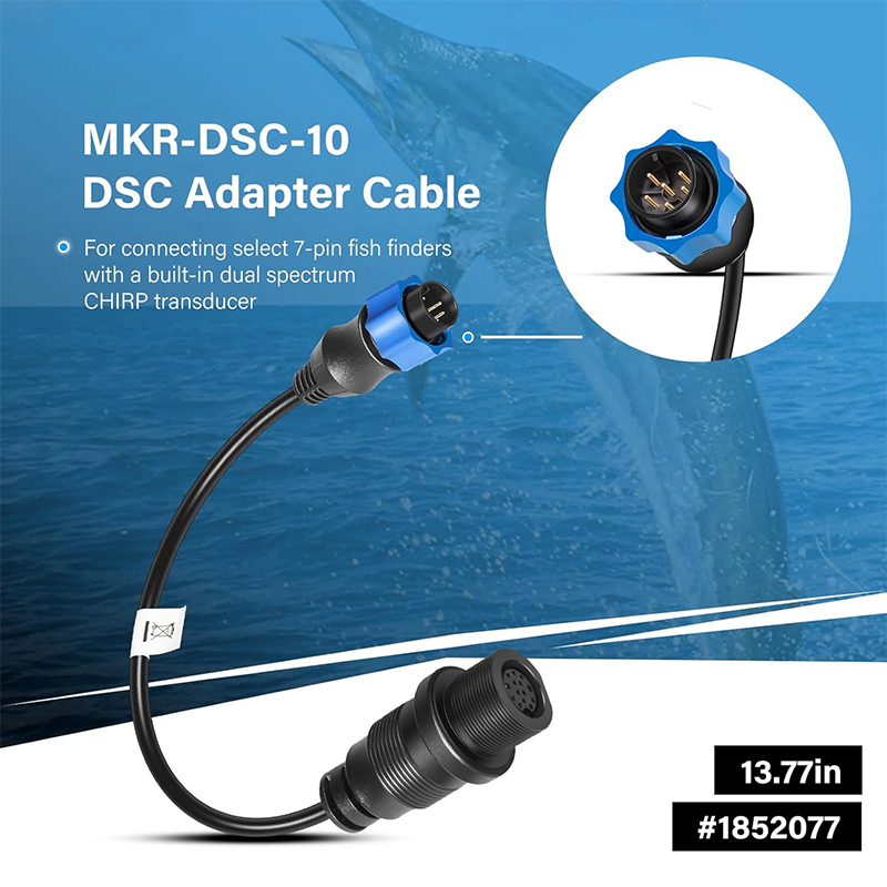 MKR-DSC-10 1852077 DSC Adapter - огляд і ціна Fish Finder Transducer