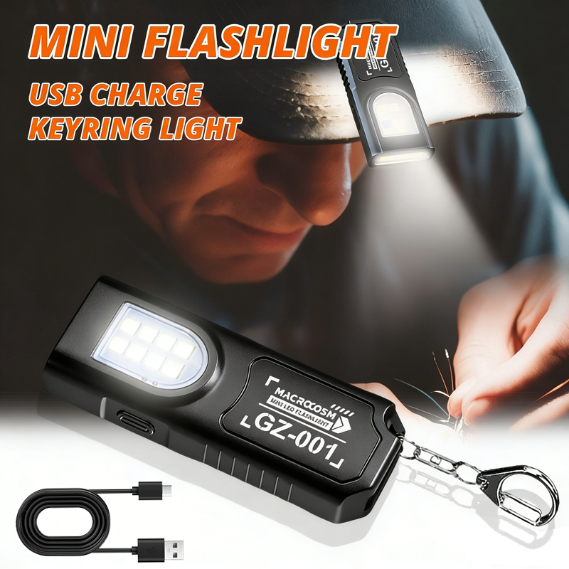 LED Keychain Flashlight Type C - огляд і ціна Fishing Light